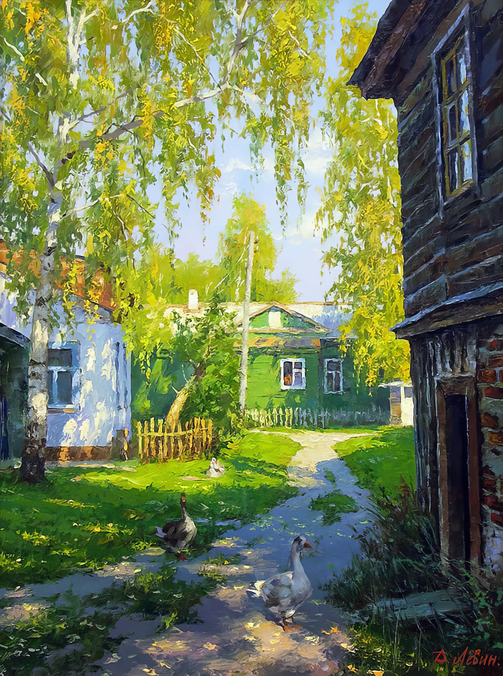 Деревенский пейзаж